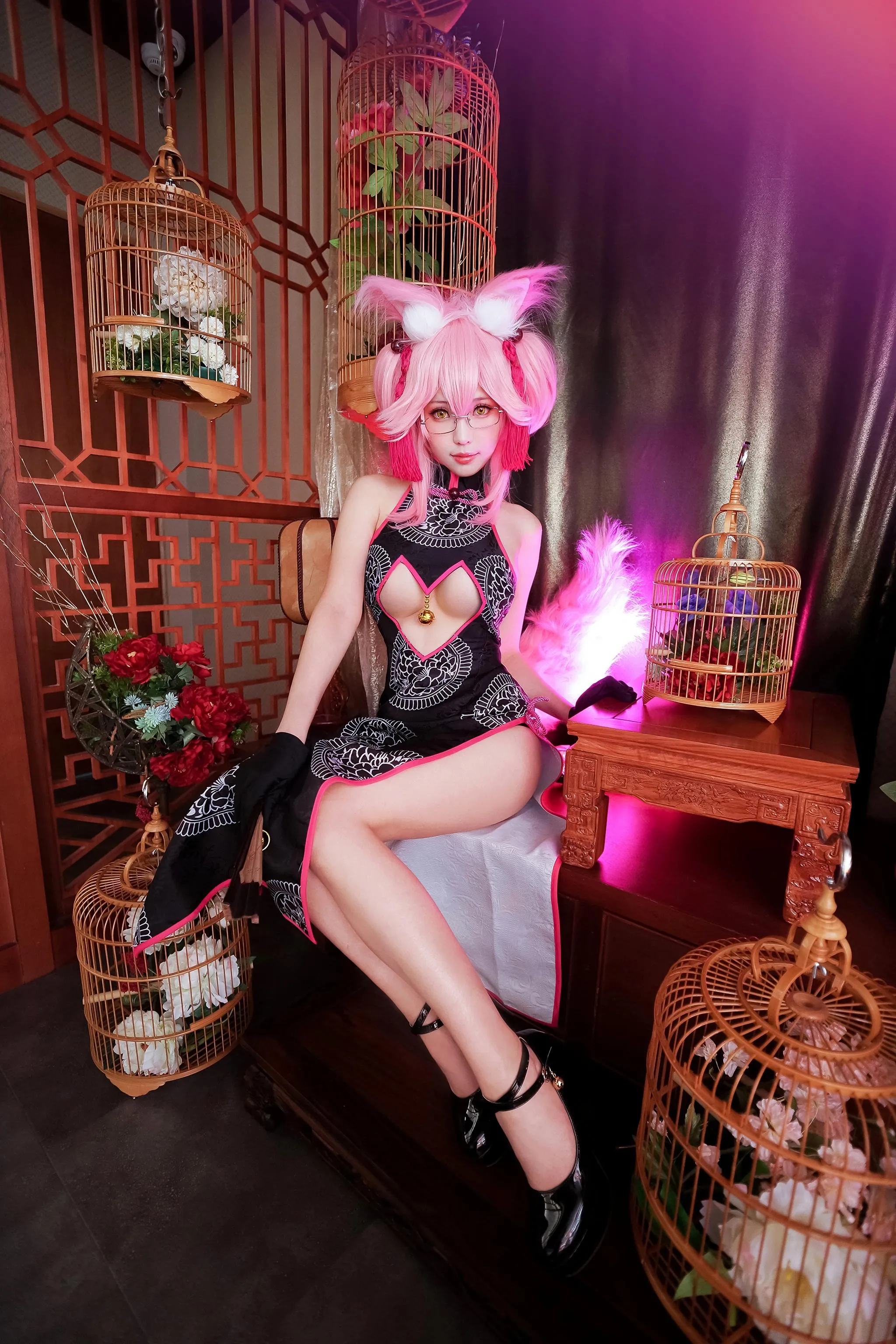 ElyEE子 – NO.44 玉藻前-旗袍 [33P]插图2